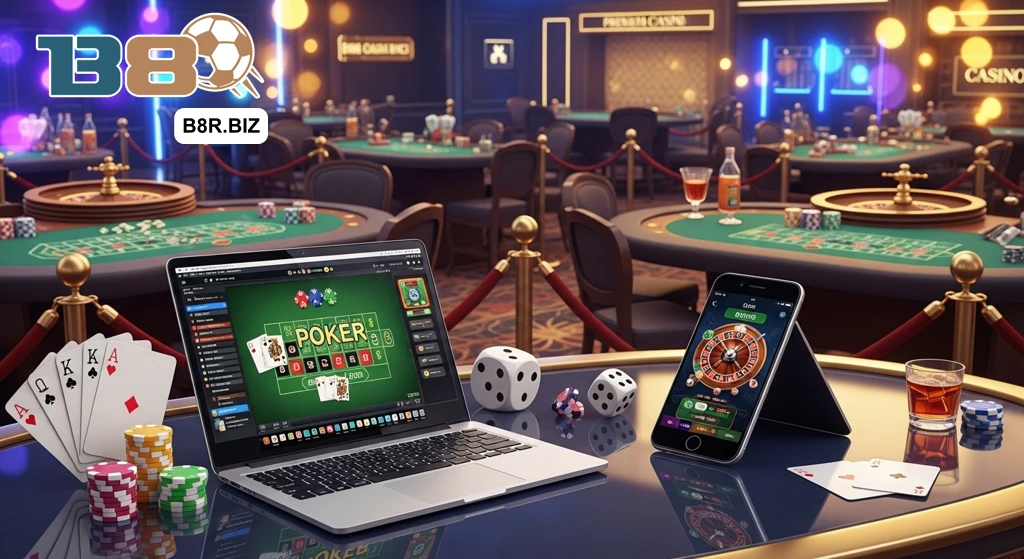 Ưu điểm nổi bật của sảnh cược Casino B8 hàng đầu